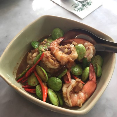 สะตอผัดกะปิกุ้ง