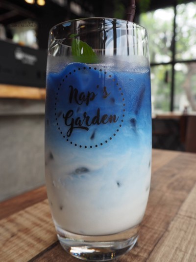 BUTTERFLY PEA LATTE