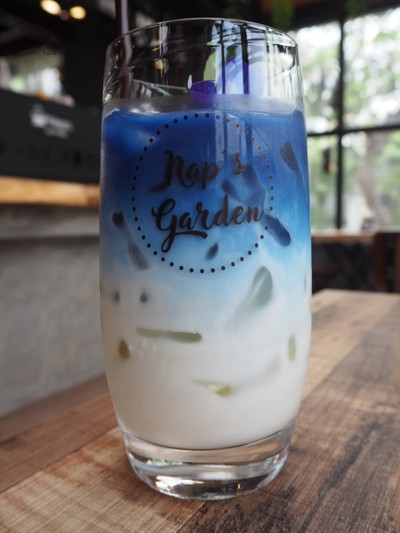 BUTTERFLY PEA LATTE