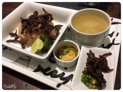 ข้าวผัดเนื้อเค็ม