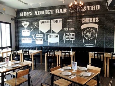 บรรยากาศ HopfAddict Sriracha ศรีราชา ศรีราชา
