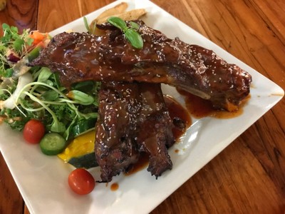 สเต็กซี่โครงสะพานโค้ง (L)