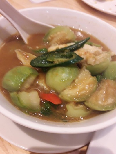 แกงป่าปลาเห็ดโคน