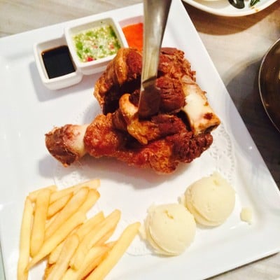 เมนูของร้าน จับแพะชลแกะ