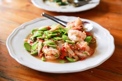 สะตอผัดกุ้ง