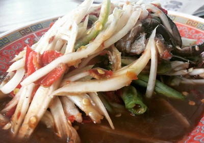 ส้มตำปูปลาร้า