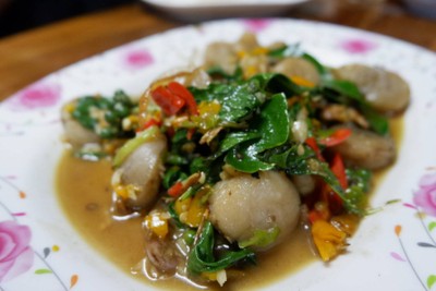 เอ็นหอยผัดฉ่า