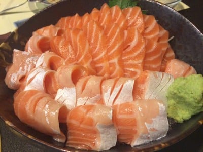ซาชิมิ แซลมอน