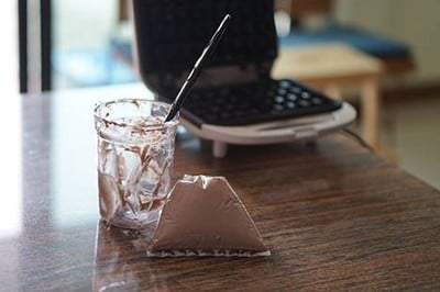 วิธีทำ วาฟเฟิลมันม่วงกล้วยหอมสูตรเฮลตี้