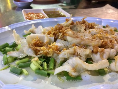 ปลาช่อนลวก ไม่หนัง