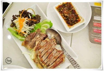 เนื้อเซอร์ลอยด์ย่าง จิ่มแจ่ว