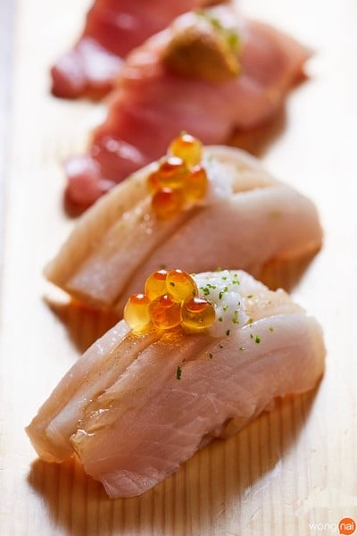 เมนูของร้าน YTSB - Yellow Tail Sushi Bar