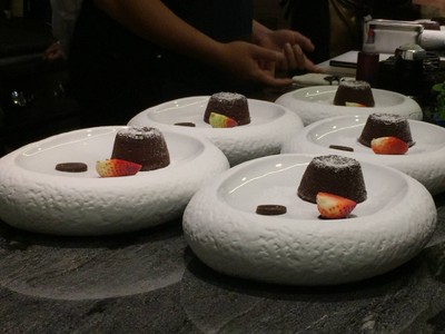 Chocolate Fondant With Vanilla Ice Cream