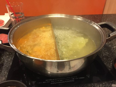 ซุปต้มยำ กับซุปชาบู