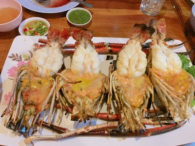 กุ้งแม่น้ำเผา