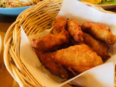 ปีกไก่ทอด