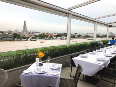 บรรยากาศ Above Riva Riva Arun Bangkok
