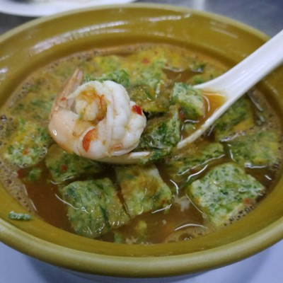 ไข่เจียวกุ้ง