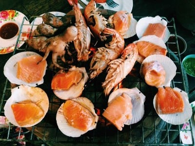 อันดา ทะเลเผา - บุฟเฟ่ต์