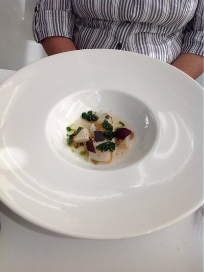 หอยเชลล์แคนาดาซอสส้มโอ