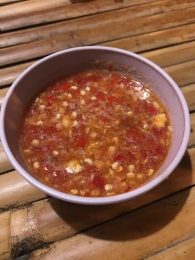 เมนูของร้าน เอ๋ บ้านนา จิ้มจุ่ม หมูกะทะ อาหารอีสาน