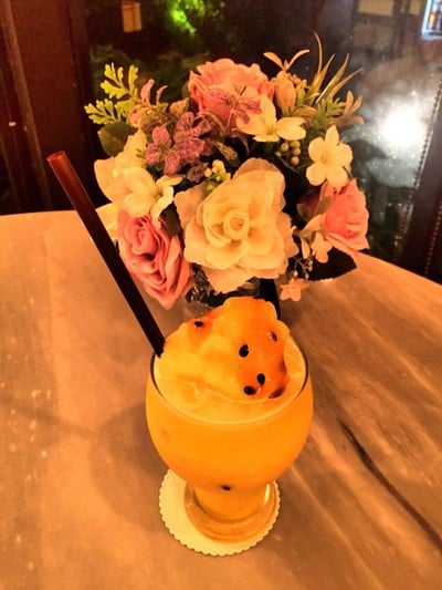 น้ำเสาวรสปั่น