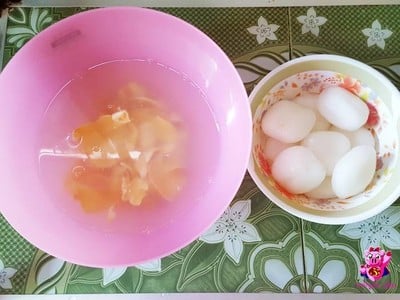 วิธีทำ ลูกตาลลอยแก้ว