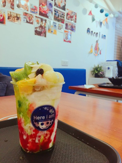 Mixed Fruit Milk Bingsu