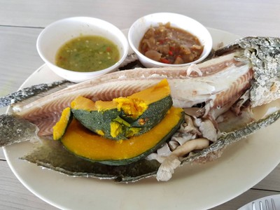 ปลาช่อนเผา