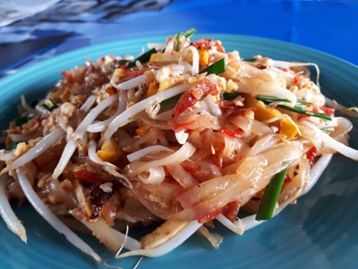 ผัดไทยเส้นจันท์ธรรมดา 