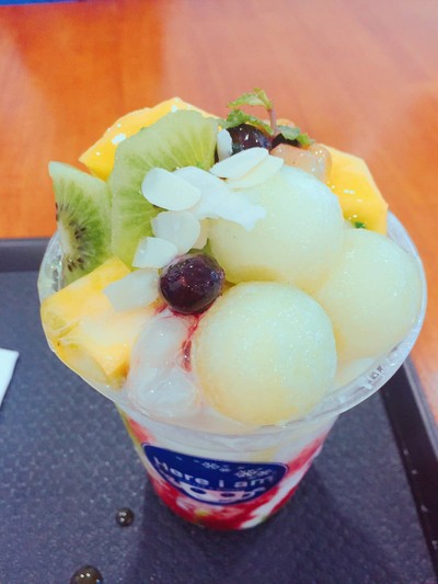 Mixed Fruit Milk Bingsu