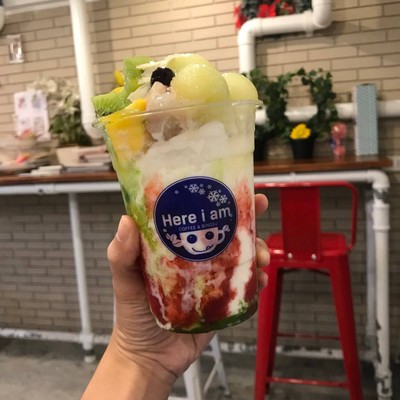 Mixed Fruit Milk Bingsu