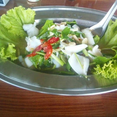 หมึกนึ่งมะนาว