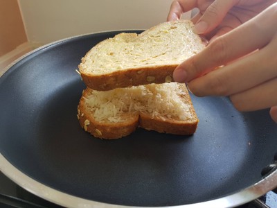 วิธีทำ Asiago Grilled Cheese และชุดอาหารเช้าสไตล์อเมริกัน สูตรมือใหม่ก็ทำได้