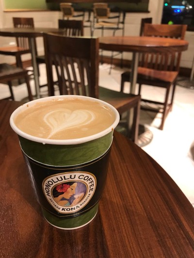 Hot Hawaii Honey Latte