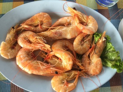 กุ้งอบเกลือ