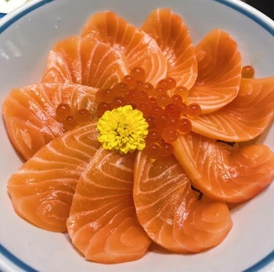 เมนูของร้าน Honmono Sushi เซ็นทรัลเวิลด์