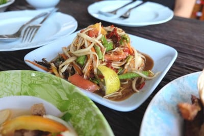 ส้มตำปูปลาร้า