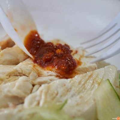 เมนูของร้าน Heng Ji chicken rice