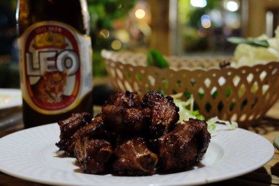 ซี่โครงหมูทอด