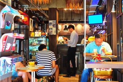 บรรยากาศ Caffe Undici