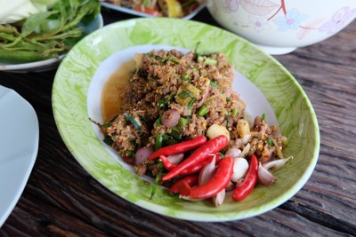 ลาบเนื้อ