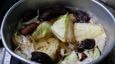 วิธีทำ ต้มกระหล่ำปลีฟองเต้าหู้เห็ดหอมเจ วิธีทำ ต้มกระหล่ำปลีฟองเต้าหู้เห็ดหอมเจ