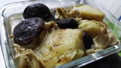 วิธีทำ ต้มกระหล่ำปลีฟองเต้าหู้เห็ดหอมเจ วิธีทำ ต้มกระหล่ำปลีฟองเต้าหู้เห็ดหอมเจ