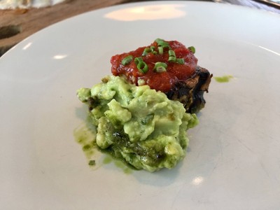 Grilled Tofu,Zucchini,Piri Piri,guacamole&smoked Yoghurt