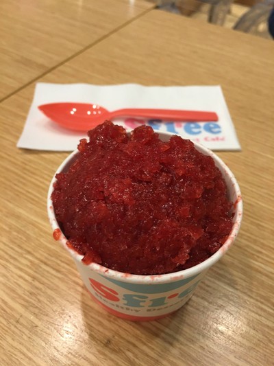 Strawberry Granita