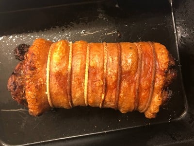 วิธีทำ Porchetta หมูสามชั้นอบ 6 ชั่วโมง