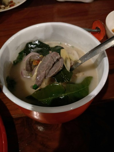 ต้มกะทิเนื้อเค็ม