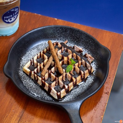 เมนูของร้าน Here i am coffee & bingsu The Jas วังหิน