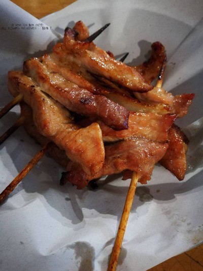 หมูปิ้งไม้ละ10